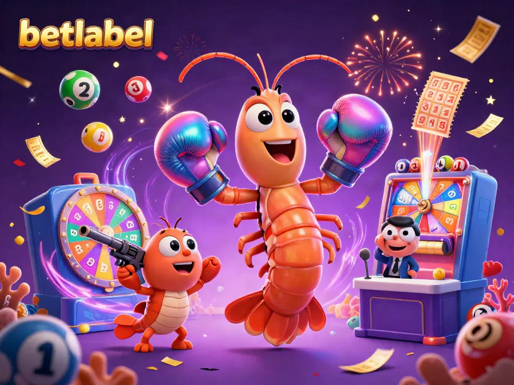 Experience thrilling gameplay at betlabel with vibrant casino elements and energetic 3D characters.